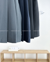 Chân Váy Số 227-D 86705 Ngắn Xếp Li + Nịt