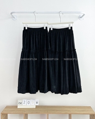 Chân Váy Số 209-U 1500 Dài Tầng Lai Bèo