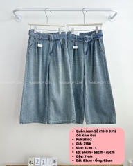 Quần Jean Số 213-D 9312 OR Kèm Đai