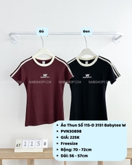Áo Thun Số 115-D 3151 Babytee W