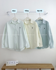 Áo Sơ Mi Số 242-D 8617 TD Thêu Ngựa