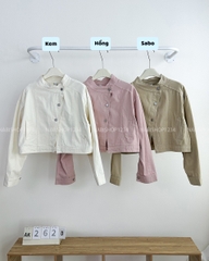 Áo Khoác Số 262-D 9689 Kaki Trơn