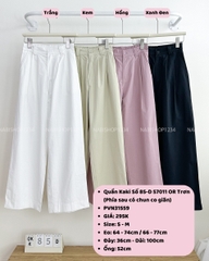 Quần Kaki Số 85-D 57011 OR Trơn