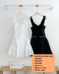 Váy Số 144-D 3369 2 Dây Tầng Bèo