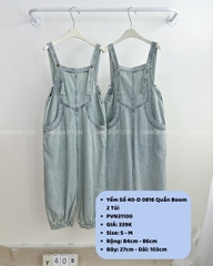 Yếm Số 40-D 0816 Quần Boom 2 Túi