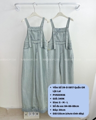 Yếm Số 39-D 0817 Quần OR Lật Lai