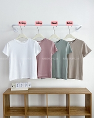 Áo Thun Số 159-U 3370 Babytee Trơn