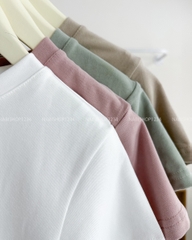 Áo Thun Số 159-U 3370 Babytee Trơn