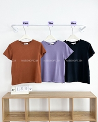 Áo Thun Số 159-U 3370 Babytee Trơn