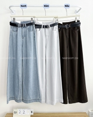Quần Jean Số 229-B 3278 OR Trơn + Nịt