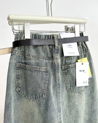 Chân Váy Số 246-D 3323 Dài Jean + Nịt New