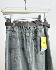 Chân Váy Số 247-D 3273 Dài Jean Xoè + Nịt