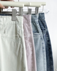 Chân Váy Số 248-D 8187 Dài Jean Chữ A