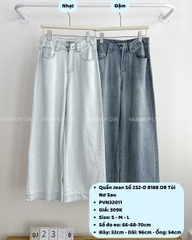 Quần Jean Số 232-D 8188 OR Túi Nơ Sau