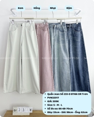 Quần Jean Số 233-D 81166 OR Trơn