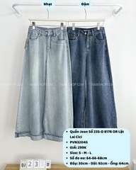 Quần Jean Số 235-D 8178 OR Lật Lai Cici