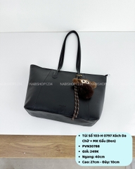 Túi Số 103-H 0797 Xách Da Chữ + MK Gấu
