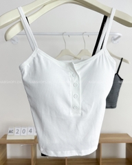 Áo Croptop Số 204-B 8828 2 Dây 4 Nút