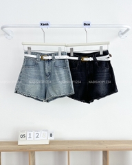 Quần Short Số 128-B 3108 Lai Tua Kèm Nịt