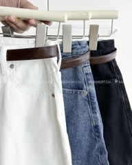 Quần Short Số 129-B 3071 Jean Trơn+Nịt