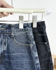 Chân Váy Số 251-B 5208 Ngắn Wash Nổi