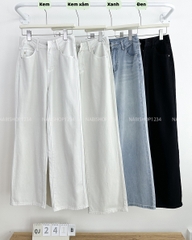 Quần Jean Số 241-B 3929 OS Trơn