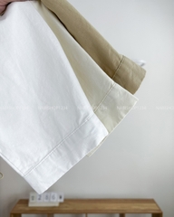 Áo Sơ Mi Số 286-B 6001 TD Nút Bấm Lai Rút