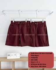 Quần Short Số 140-A 2120 Ngố Thêu Ngựa