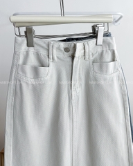 Chân Váy Số 268-B 5111 Dài Túi Kiểu 2 Đai