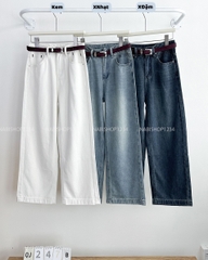 Quần Jean Số 247-B 3252 OR Viền Túi+Nịt