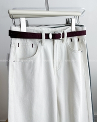 Quần Jean Số 247-B 3252 OR Viền Túi+Nịt