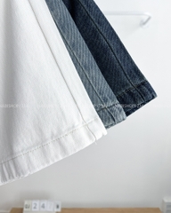 Quần Jean Số 247-B 3252 OR Viền Túi+Nịt