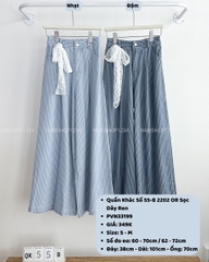 Quần Khác Số 55-B 2202 OR Sọc + Dây Ren