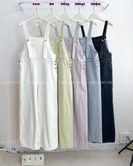 Yếm Số 42-D 6622 Quần Kaki Nút Hông