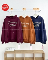 (S30K) Áo Khoác Số 225-M Hoodie Coconut