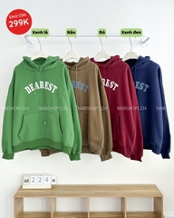 (S30K) Áo Khoác Số 224-M Hoodie Dearest