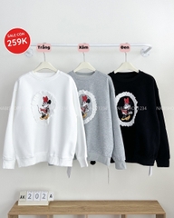 Áo Khoác Số 202-A Sweater Hình Mickey