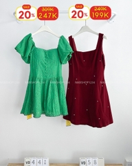 (S20%) Váy Số 44-X Xô Viền Ren 66/70