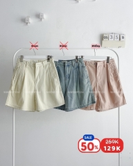 (S50%) Quần Short Số 35-D Ngố Jean Chiết Ly