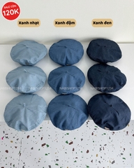 (S19K) Mũ Số 22-L Nồi Denim Khuy