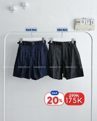 (S20%) Quần Short Số 97-C 0819 Denim Kèm Nịt