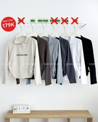 Áo Thun Số 24-A Polo Khoá Chữ