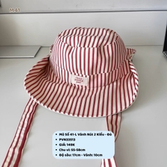 Mũ Số 41-L Vành Nút 2 Kiểu