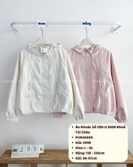 Áo Khoác Số 299-U 5506 Khoá Túi Chéo