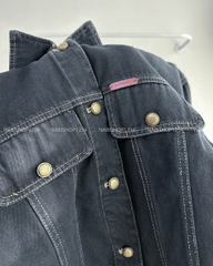 Áo Khoác Số 304-D 8908 Jean Viền Chỉ Tag