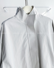 Áo Khoác Số 306-D 8532 Gió Trơn Lai Rút