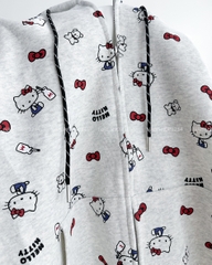 Áo Khoác Số 307-D 366 Hoodie Zip Kitty
