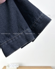 (DEAL) Áo Khoác Số 314-C Jean Viền Chỉ 2 Túi