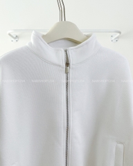 Áo Khoác Số 316-D 3760 Zip Lửng Trơn