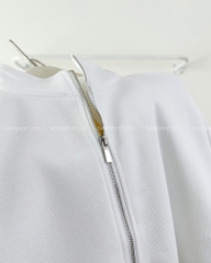 Áo Khoác Số 316-D 3760 Zip Lửng Trơn